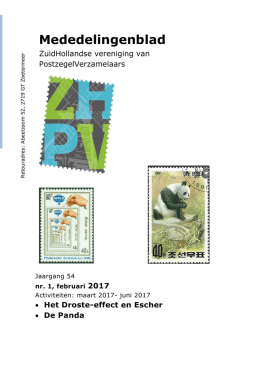 ZHPV Mededelingenblad 2017-1