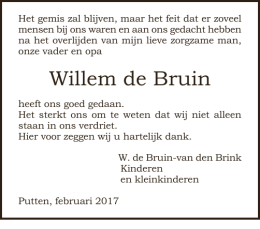 Willem de Bruin