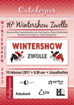 Programma - Wintershow Zwolle