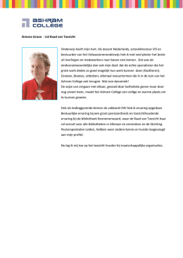 Simone Groen - Lid Raad van Toezicht Onderwijs