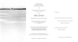 Willy Zaman - Wase Begrafenissen