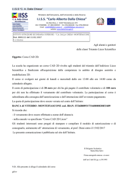 leggi tutto - IISS &ldquo;Carlo Alberto Dalla Chiesa&rdquo;