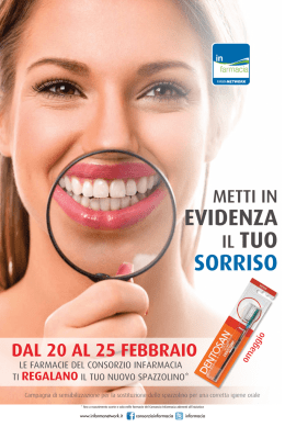 Igiene Orale 2017 - Consorzio InFarmacia