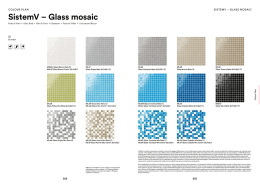 SistemV – Glass mosaic
