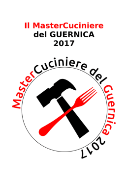 Il MasterCuciniere del GUERNICA 2017