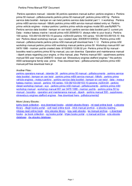 Perkins Prima Manual PDF 0c82e34e0f0b5959c1269f18d99097dc