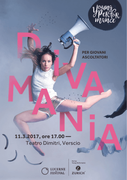 11.3.2017, ore 17.00 — Teatro Dimitri, Verscio