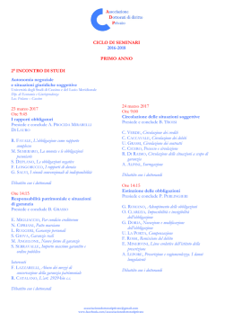 Per maggiori informazioni