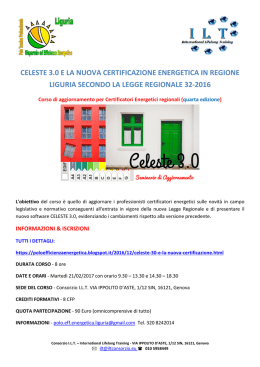 programma - Ordine degli Architetti di Genova