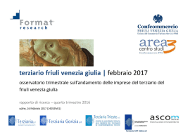 terziario friuli venezia giulia | febbraio 2017