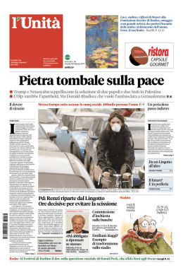 Pd: Renzi riparte dal Lingotto Ore decisive per evitare la
