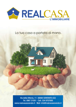 Brochure Digitale - RealCasa Soverato