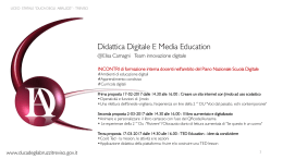 Didattica Digitale E Media Education