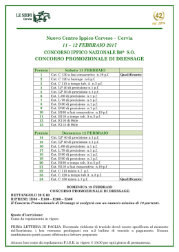 Programmi - Le Siepi Cervia