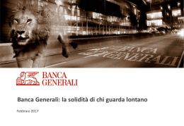 Company profile - Banca Generali.com