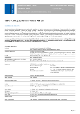Vontobel Documentation Derivatives