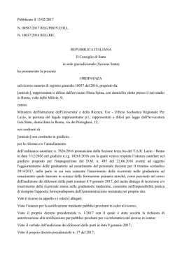 ordinanza n. 587/2017