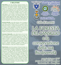 Corso Cansiglio Conegliano.indd - Comitato Scientifico Veneto