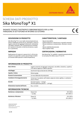 Sika MonoTop® X1
