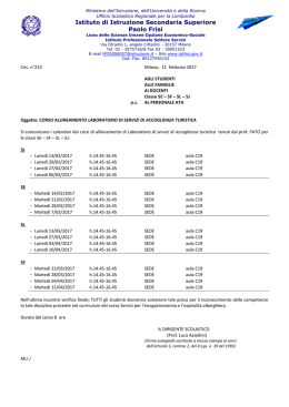 - IIS PAOLO Frisi di Milano