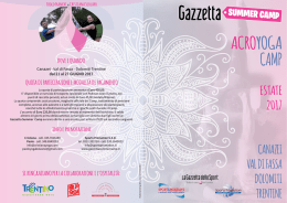 Scarica la brochure - Gazzetta Summer Camp