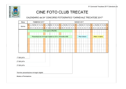 01 Carnevale Trecatese 2017 Calendario