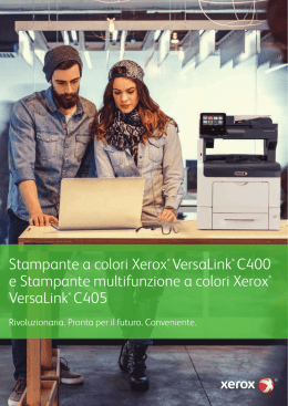 Stampante Xerox VersaLink C400 e Stampante