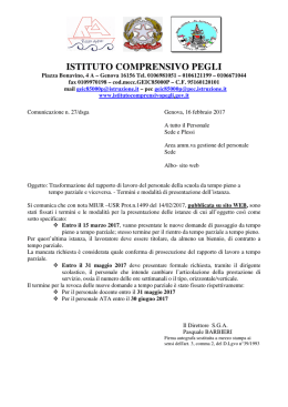 Comunicazione n. 27/dsga del 16-02-17