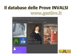 database INVALSI