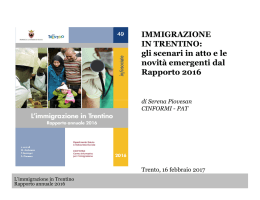 slide Piovesan - Ufficio Stampa Provincia Autonoma di Trento