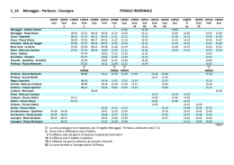 Timetable - ASF Autolinee