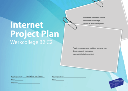 Internet Project Plan - HOPE is as an anchor for the soul