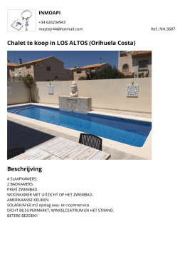 Chalet te koop in Orihuela Costa - INMO-API