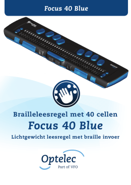 Productblad Focus 40 Blue