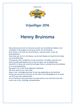 Henny Bruinsma - Nieuwegein