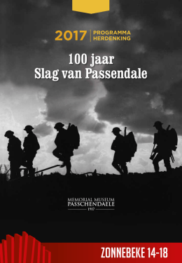 100 jaar Slag bij Passendale - Memorial Museum Passchendaele