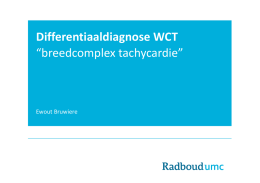 Breedcomplex tachycardie