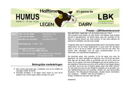 Humus 15 - Landbouwkring