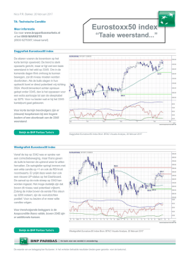 Eurostoxx50 index - BNP Paribas Markets