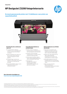 HP DesignJet Z3200 fotoprinterserie