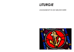liturgie - Hervormde Gemeente van ´s