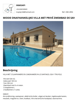 mooie onafhankelijke villa met privé zwembad de - INMO-API