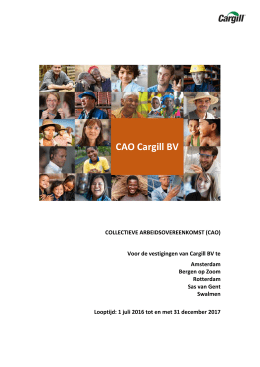 CAO Cargill 2016-2017