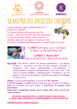 Apicoltura Loreto 6 Marzo 2017