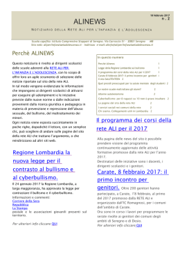 alinews - Istituto Comprensivo "C. Battisti"