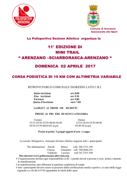 locandina - Genova di corsa