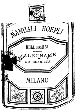 G. Belluomini – Falegname ed ebanista
