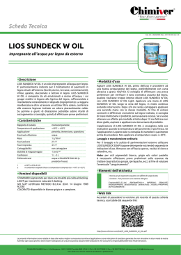 lios sundeck w oil