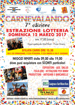 Locandina evento