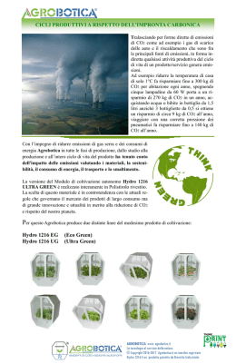Emissioni - Agrobotica